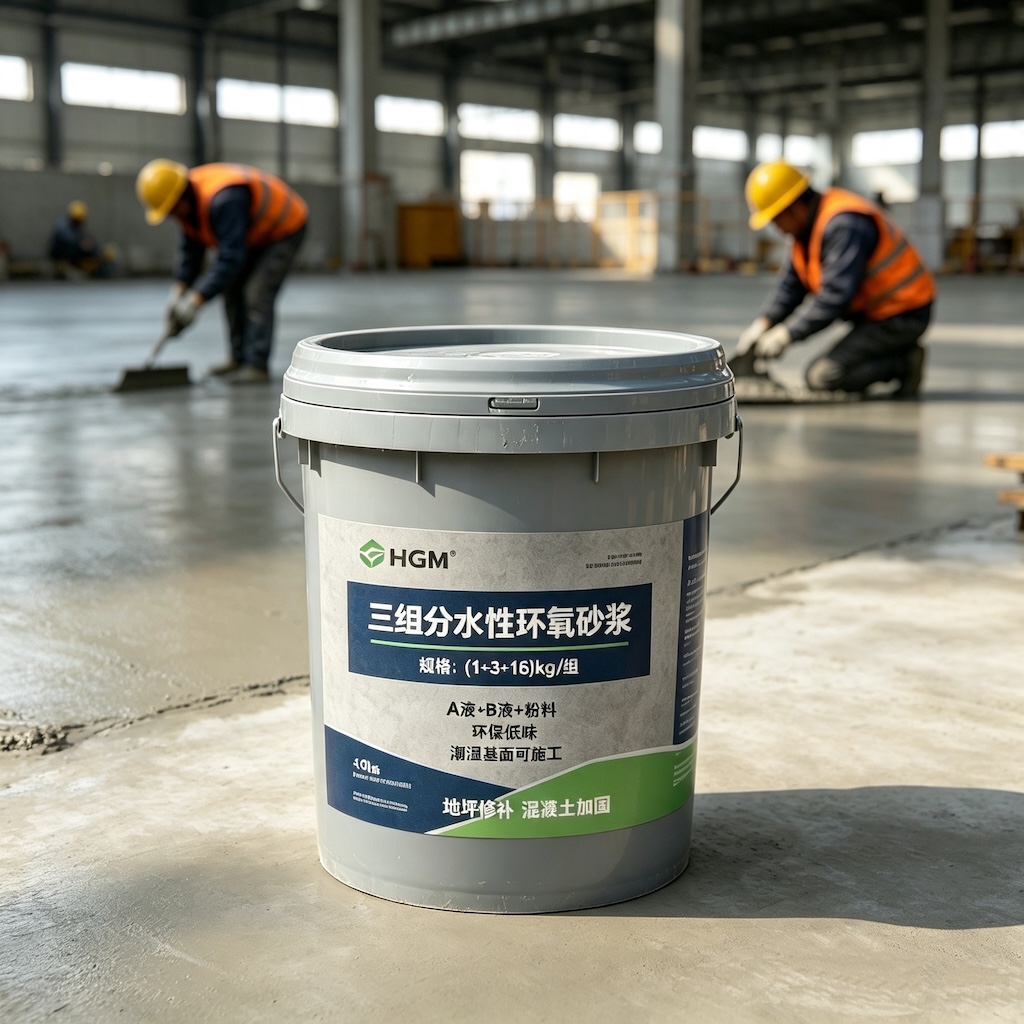 四方台三组份水性环氧砂浆